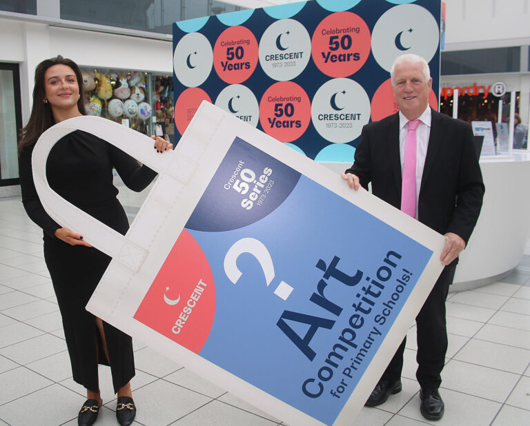 Tote-ally creative primary pupils to help Crescent Shopping Centre celebrate 50 years