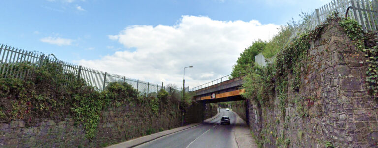 Road reopens following collision between truck and railway bridge