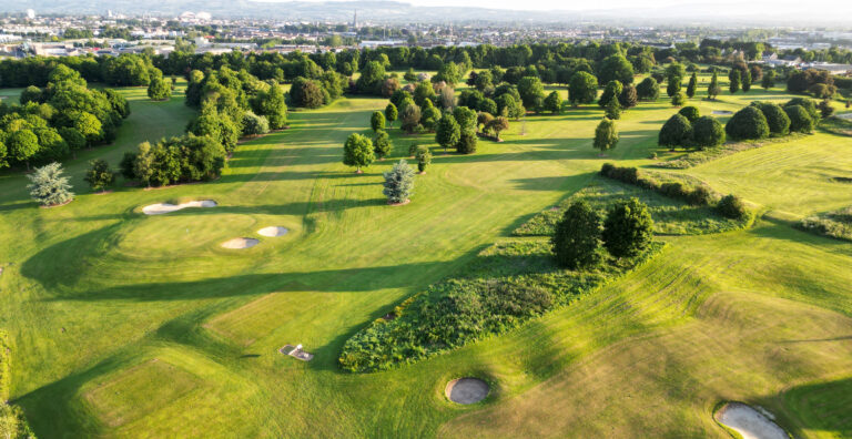 Swinging well at Rathbane Golf Course