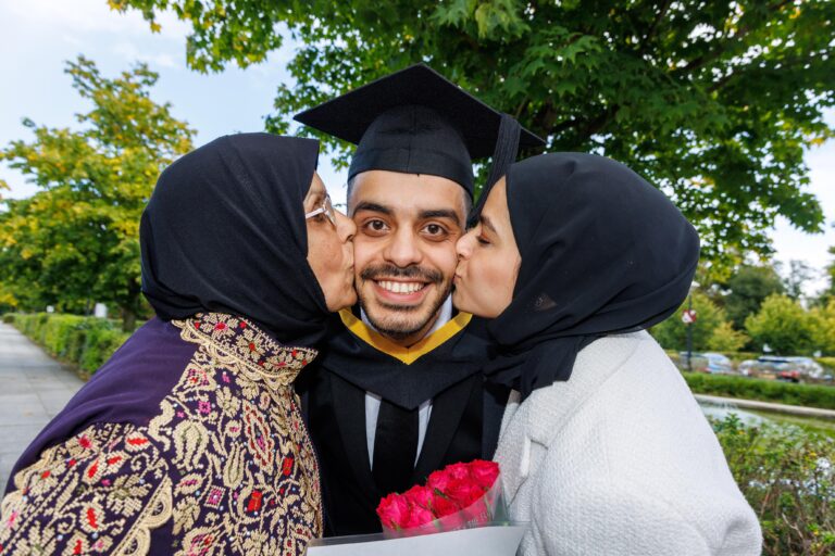 ‘Never give up’: Syrian refugee fulfils graduation dream after incredible journey