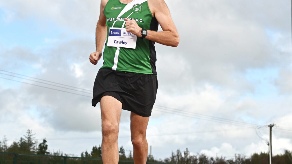 Record-breaking Cawley in Dublin Marathon