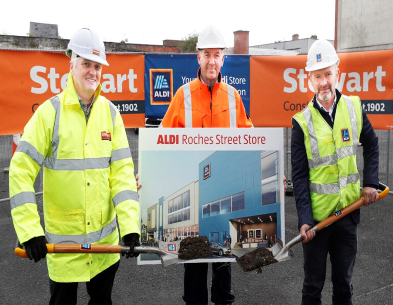 Aldi breaks ground on new city centre store in Limerick