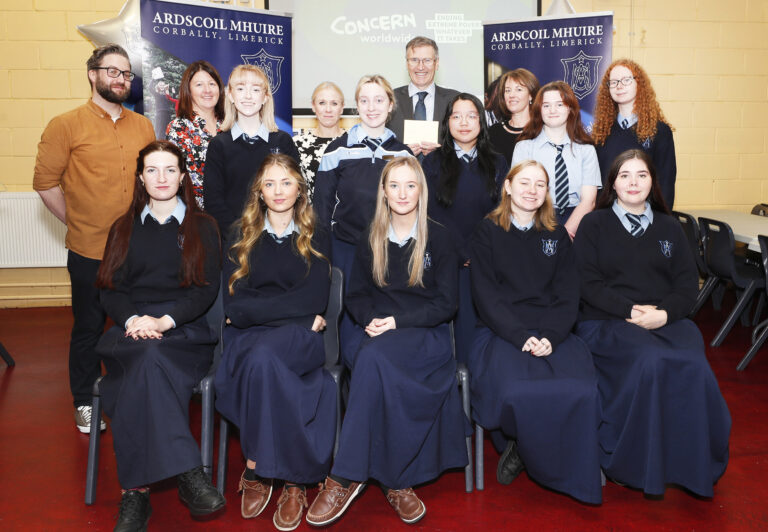 Young debaters in Corbally talk a big game with visit from Concern chief