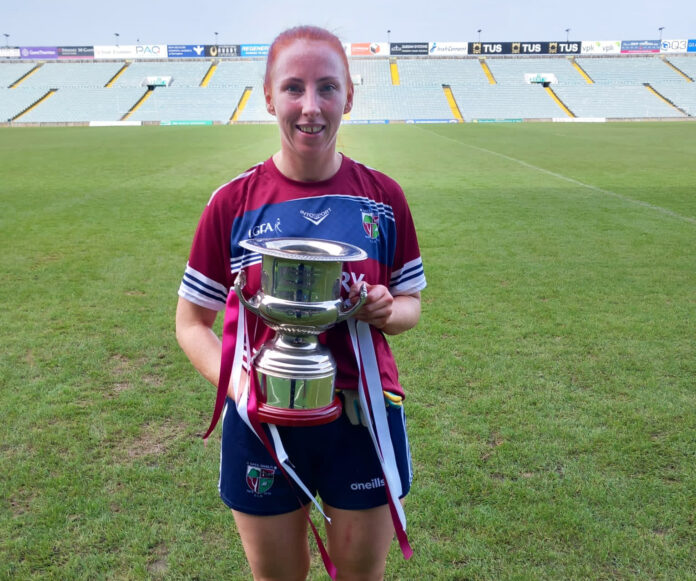 Shelly Walsh, captain of Intermediate Champions Galtee Gaels web