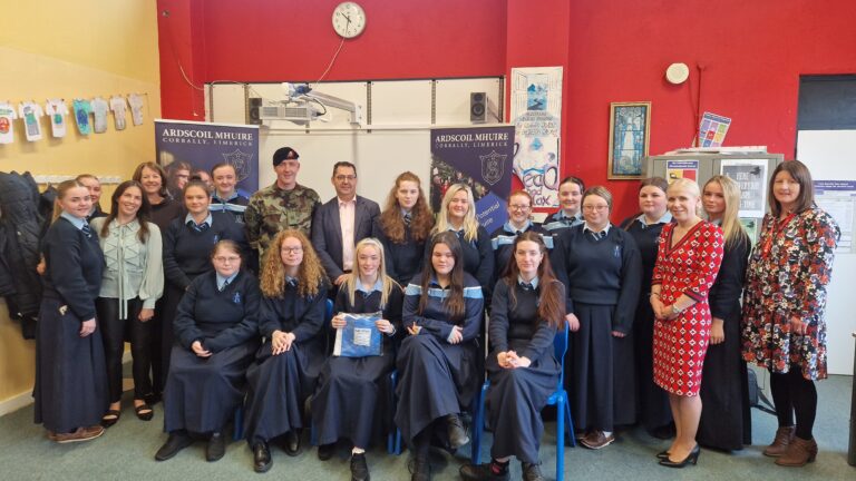 Ambassador to Argentina visits Ardscoil Mhuire