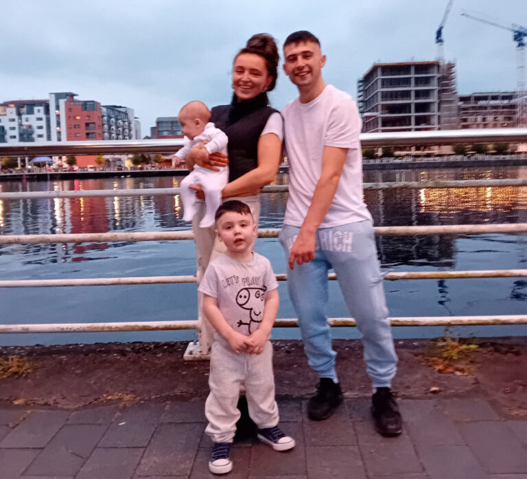 Homeless father accuses service of driving wedge between him and his family