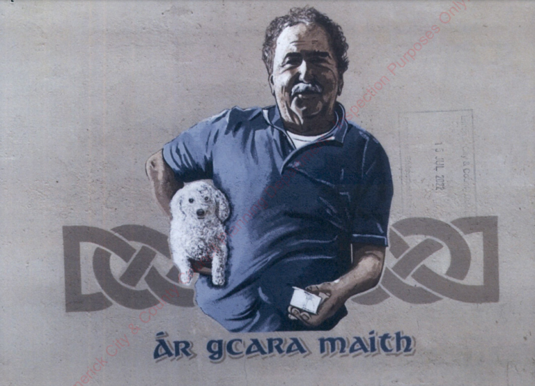 Nicker in a twist as mural is refused retention permission by An Bord Pleanala