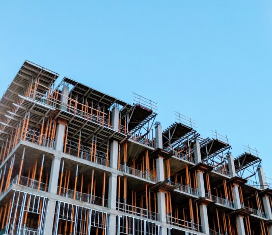 gray concrete building under construction