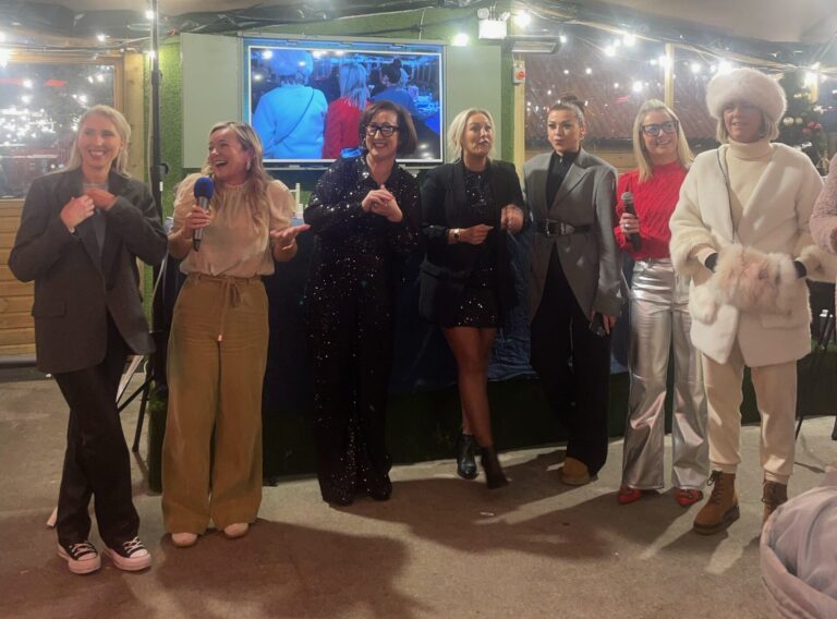 Fiona unwraps Christmas in Adare