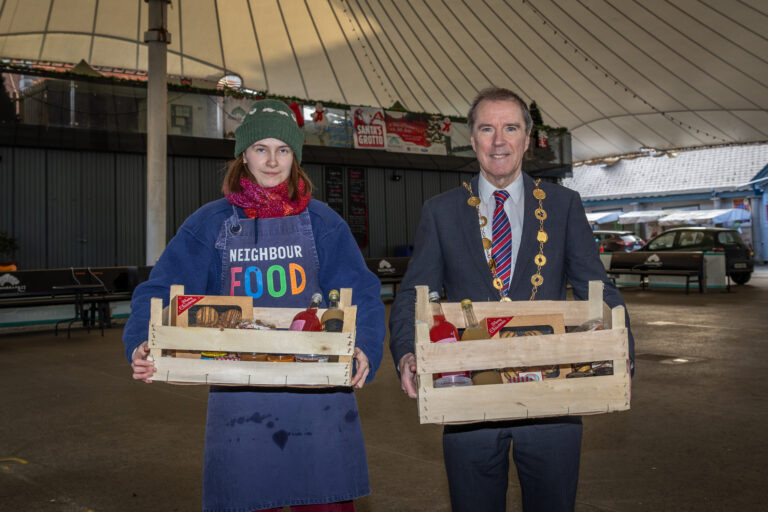 Mayor’s fund provides over 300 Christmas hampers