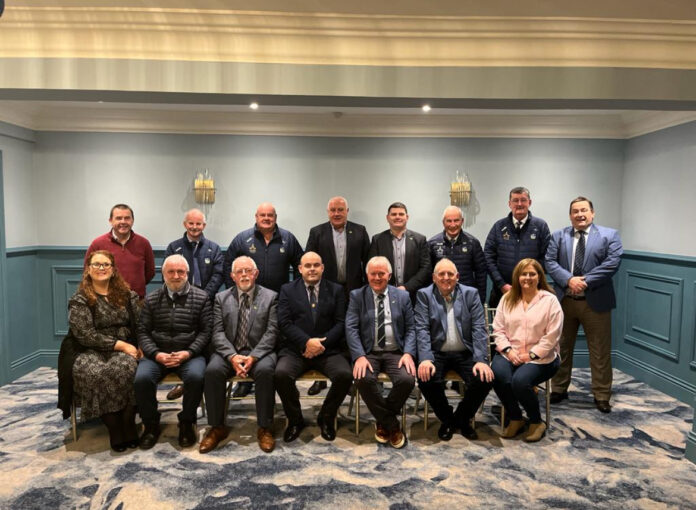 Post Three - Pat Davern with the Limerick GAA exectuive elected at its AGM last week
