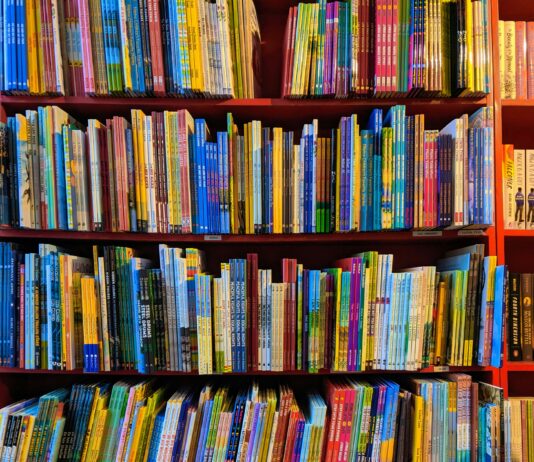 pile of books