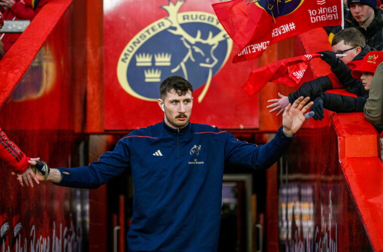 Munster’s Tom Ahern forced to withdraw from Ireland Six National panel due to injury