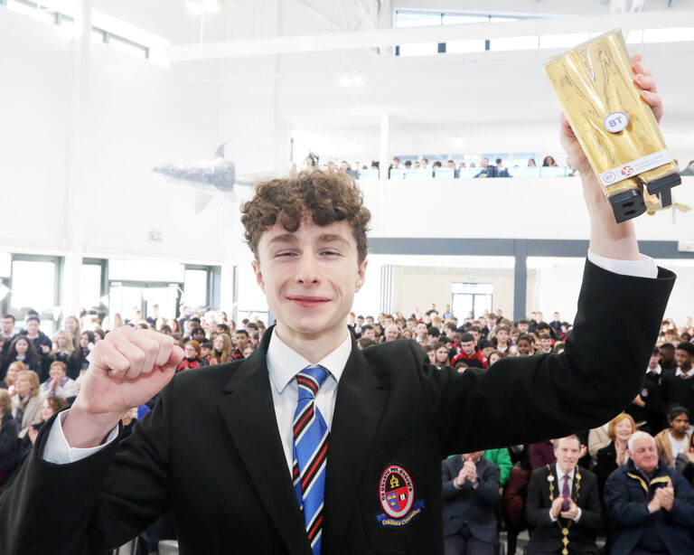 Celebrations in Croom as Coláiste Chiaráin BT Young Scientist winner brings home the gold