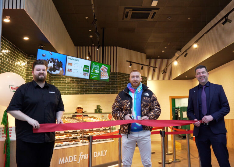 Excitement in Limerick as Krispy Kreme officially opens its doors