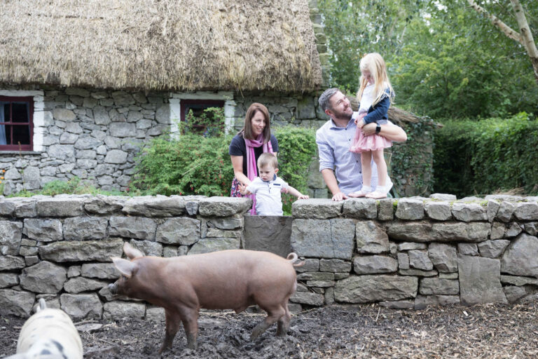 Winter gloom banished with Imbolc celebrations at Bunratty Castle