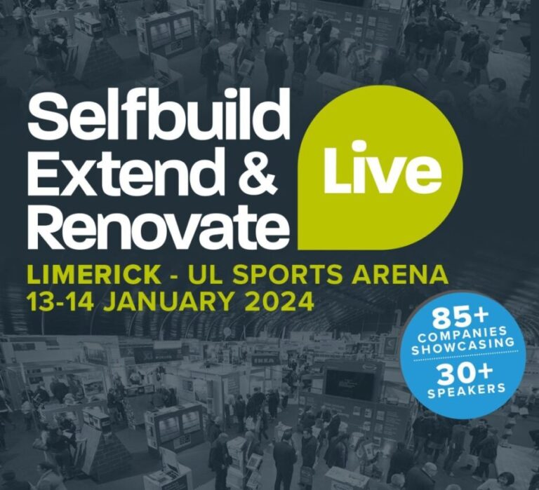 Selfbuild Extend & Renovate Live is coming to Limerick this January
