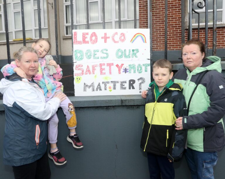60 turn out to protest at Limerick City school earmarked for Ukrainian refugees