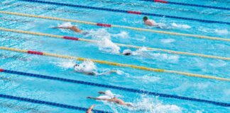 people in swimming pool