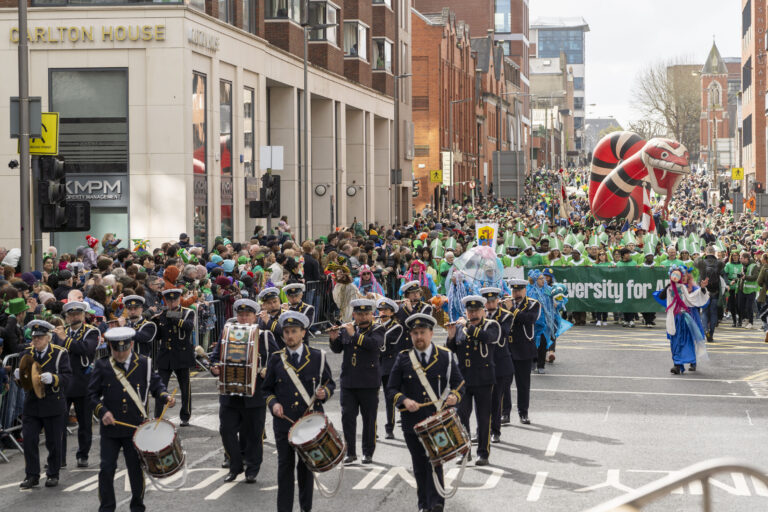 50,000 fill the streets with ‘a different kind of energy’ for Limerick St Patrick’s Day parade
