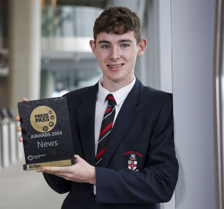 Budding Limerick reporter wins national title at Press Pass Awards