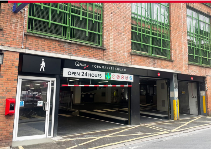 Q-Park opens the newly refurbished Cornmarket Square car park in Limerick