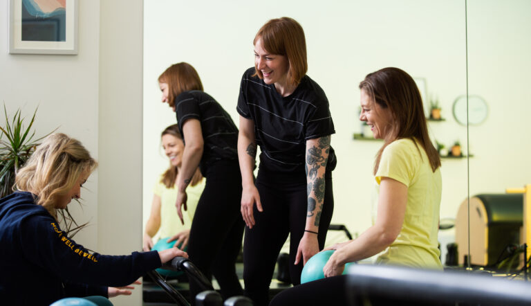 Limerick can Glow at pilates studio