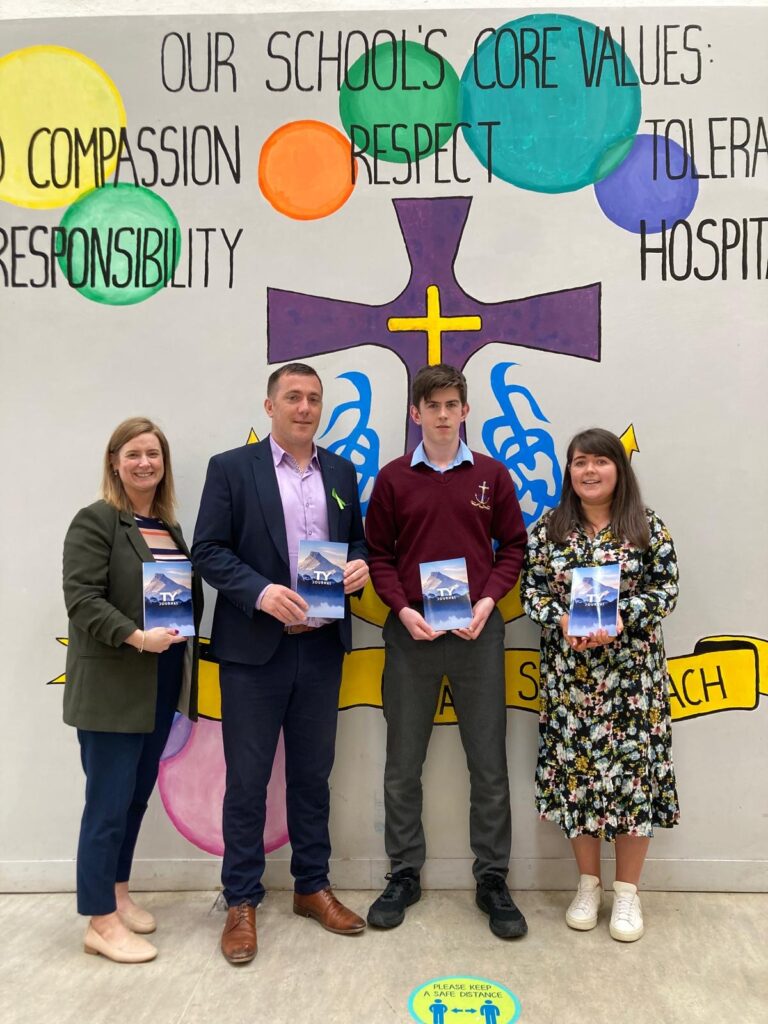 Award-Winning Transition Year Journal starts Nationwide roll out with Clare School.