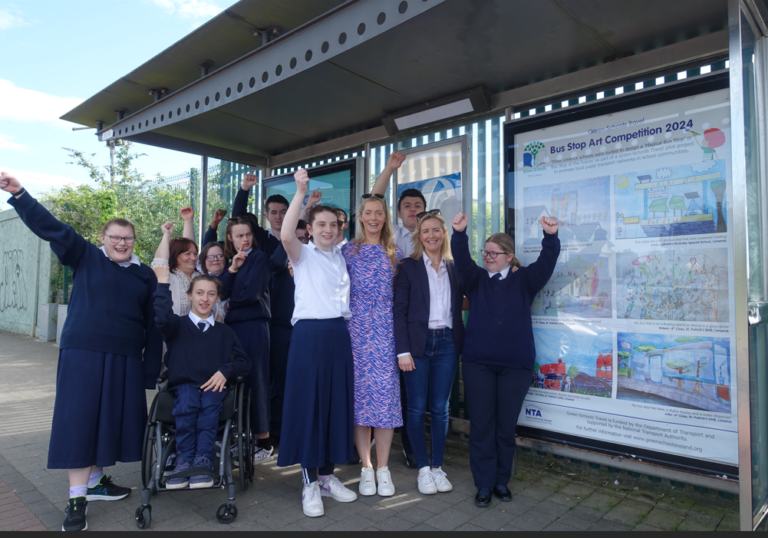 Pupils paint a magic future for Limerick bus service