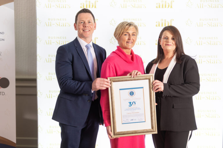 Limerick-based Career Decisions named Company of the Year at national awards