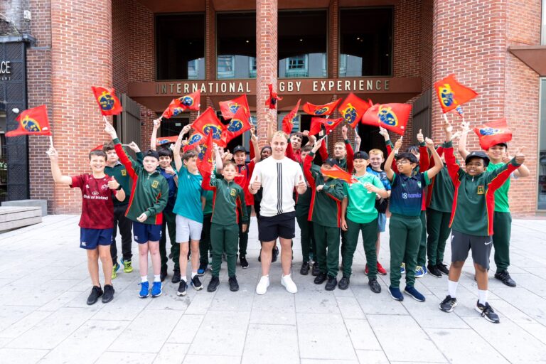 JFK Primary School wins International Rugby Experience  Competition to Create a Podcast with Craig Casey