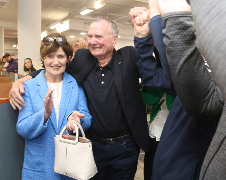 An emotional moment for Joe Pond as three-time councillor is elected for first time