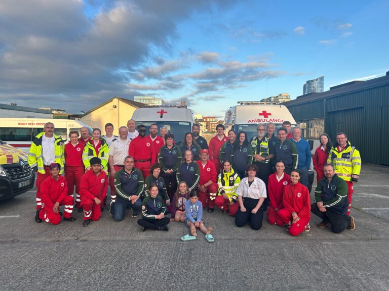 Ennis Road Community First Responders training evening in Cleeve’s with the Limerick Red Cross