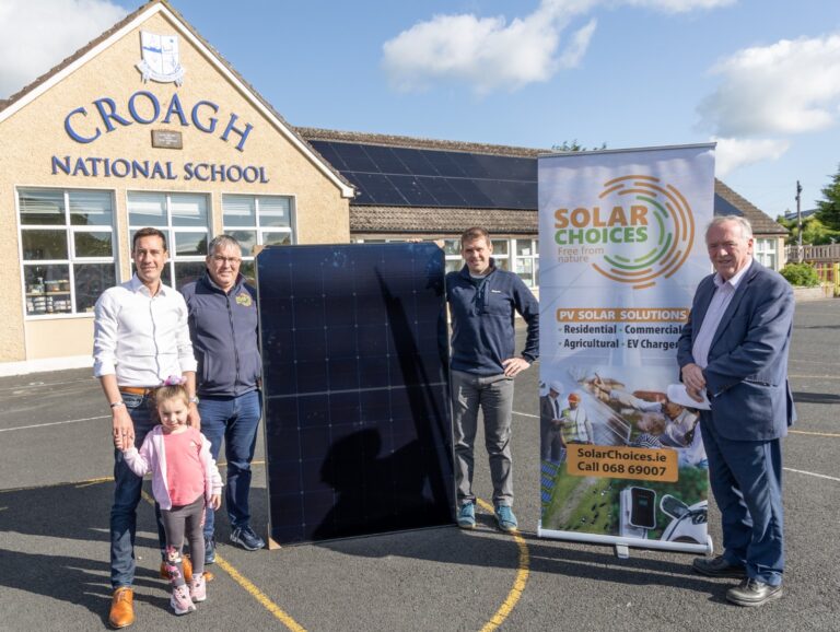 Croagh National School shining bright on solar energy