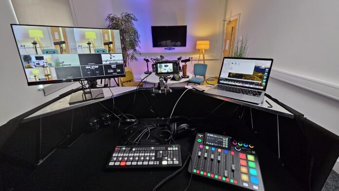 Podcast studio