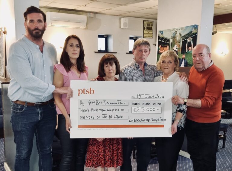 Limerick family donate €25,000 to Kevin Bell trust after son’s repatriation