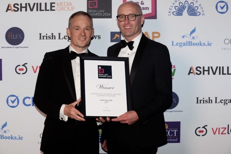 Limerick law firm named Munster Civil Litigation Firm of the Year