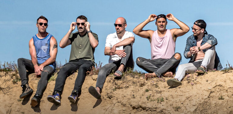 Hermitage Green at their most connected have created a festival within a festival – “We just want everyone to have the time of  their lives”