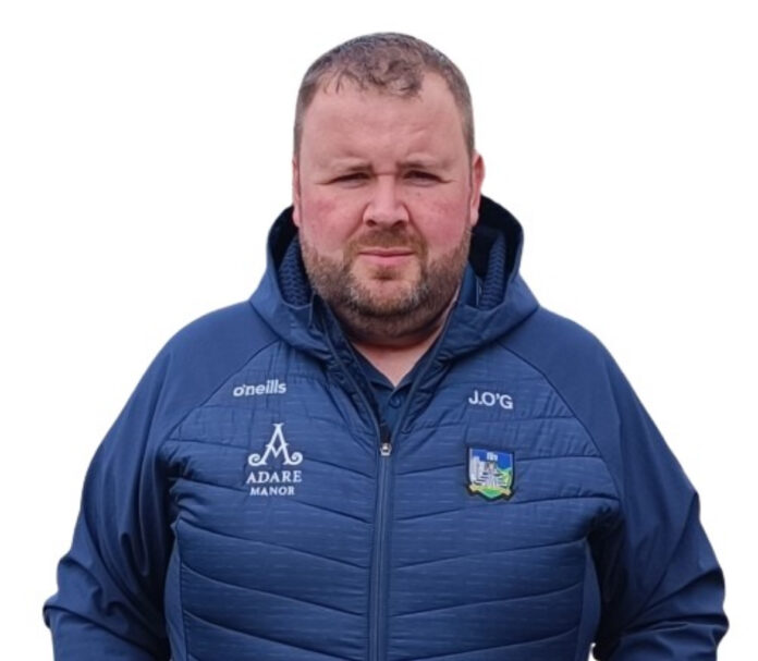 John O Grady Limerick U20 Football Manager 2025
