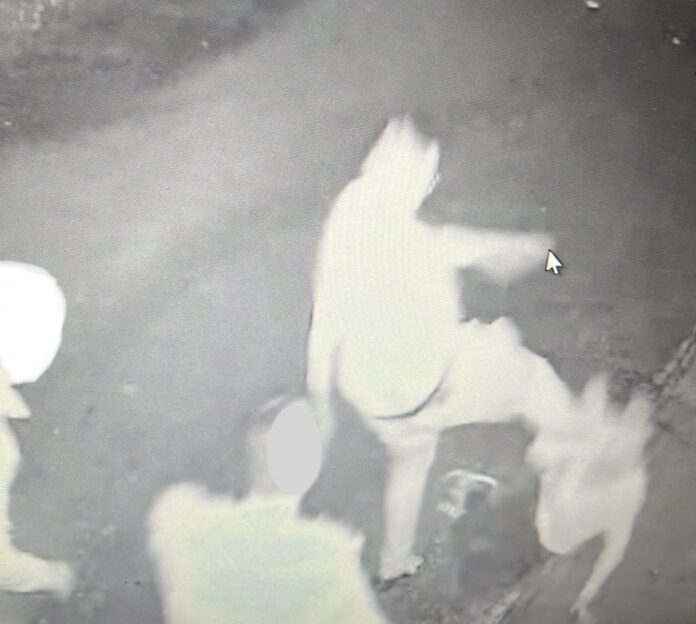 Paddy philips victim kick in head cctv