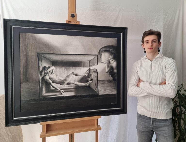 Limerick artist drawing international attention at Chianciano Biennale