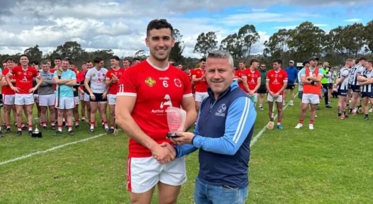 O’Meara stars in Oz Hurling Final