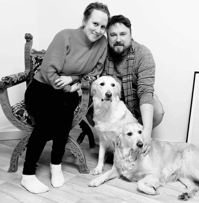 Tommy shiels with late fiance vanessa lundahl 1