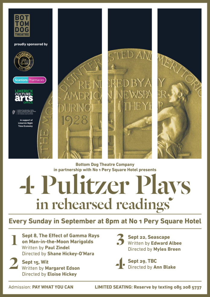 Four Pulitzer Plays - Poster (draft)