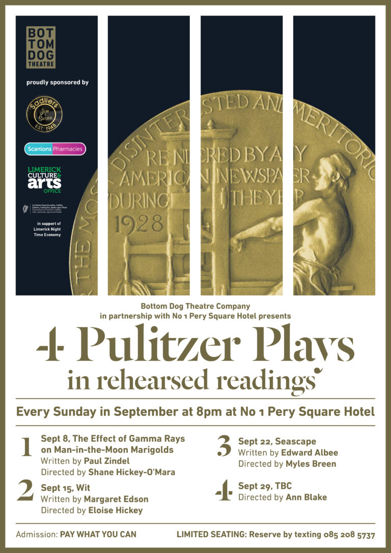 Bottom Dog Pulitzer play readings