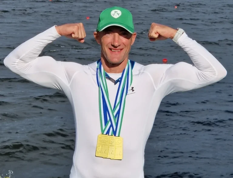 Limerick rower on top of the world