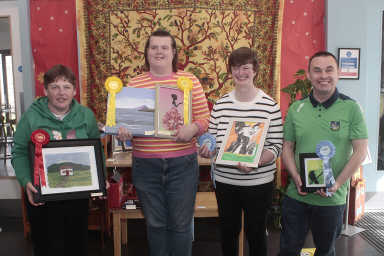 RehabCare artists brought some colour to the Limerick Show