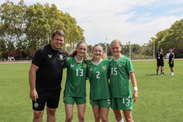 Treaty academy players star with Ireland