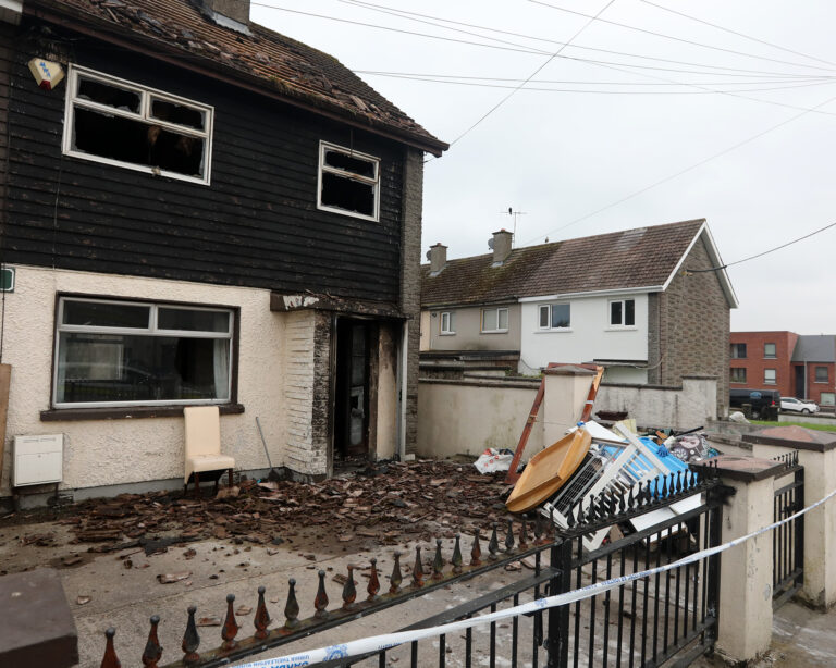 Man jumped from upstairs window as Limerick house set ablaze in suspected petrol bomb attack