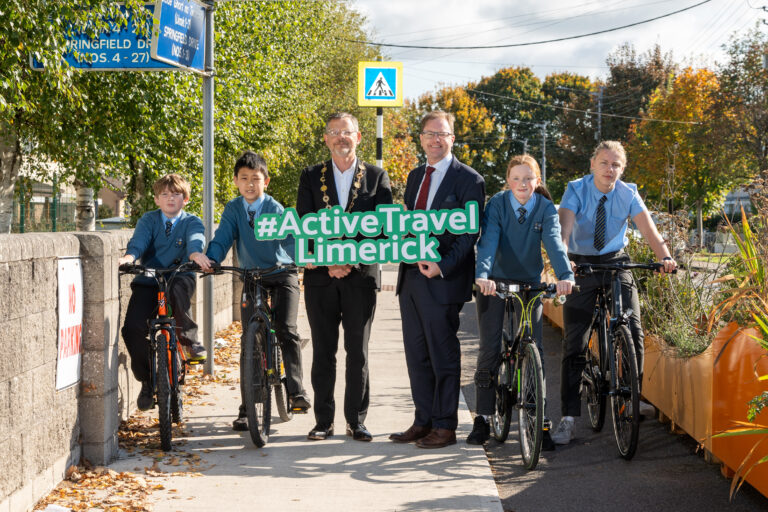 Active travel works completed on Father Russell Road